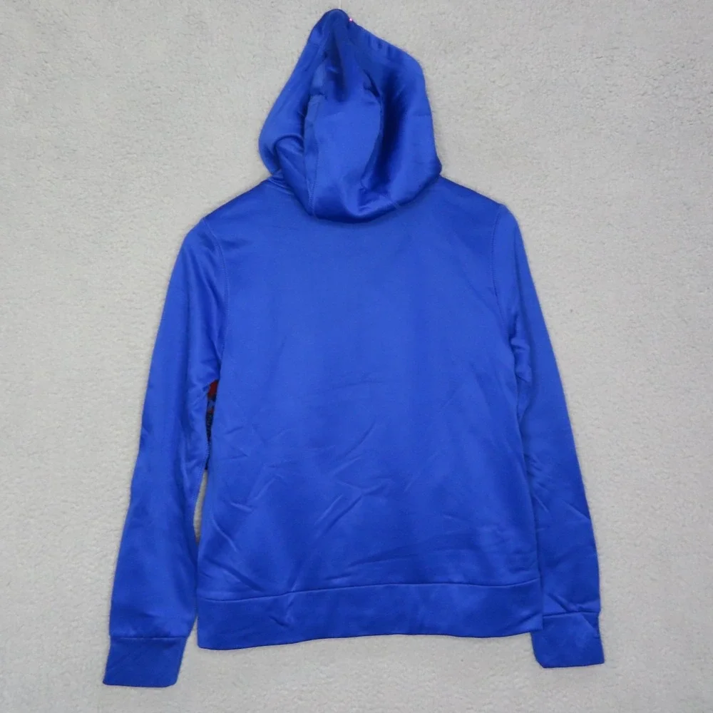 Nike Chicago Cubs‎ Hoodie Sweatshirt Womens Small Blue Long Sleeve Pullover NEW